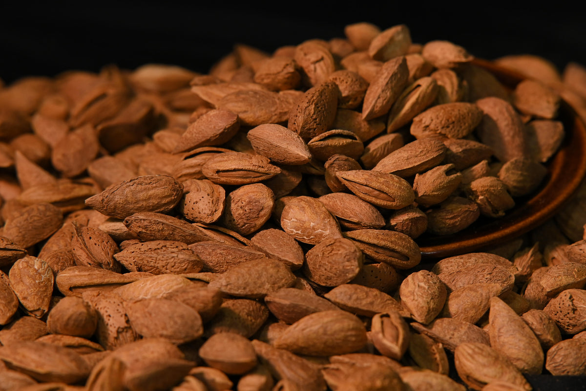Roasted Badaam Giri (Roasted Almonds)